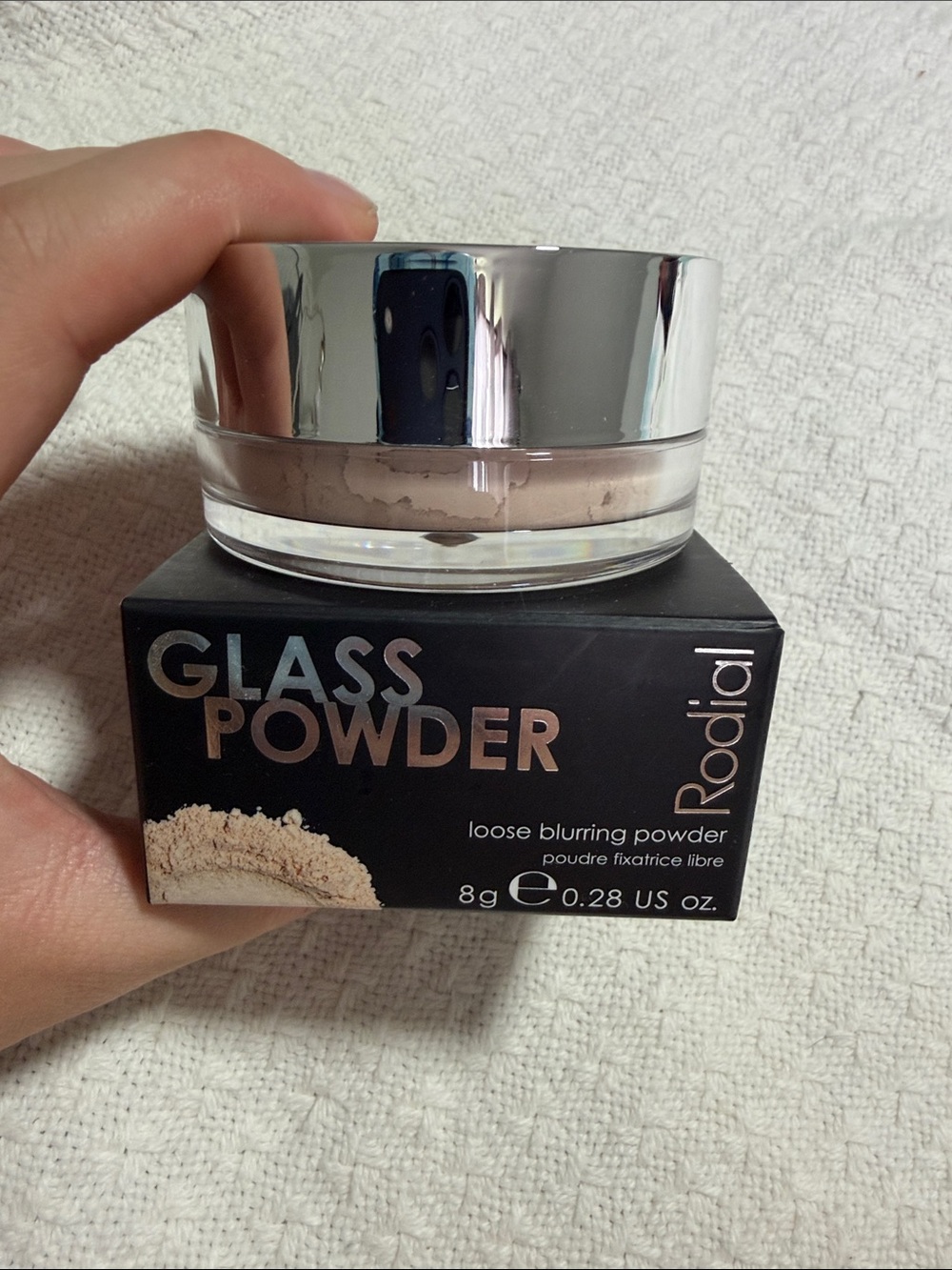 Rodial Glass Powder Loose Blurring Powder — Translucent Beige